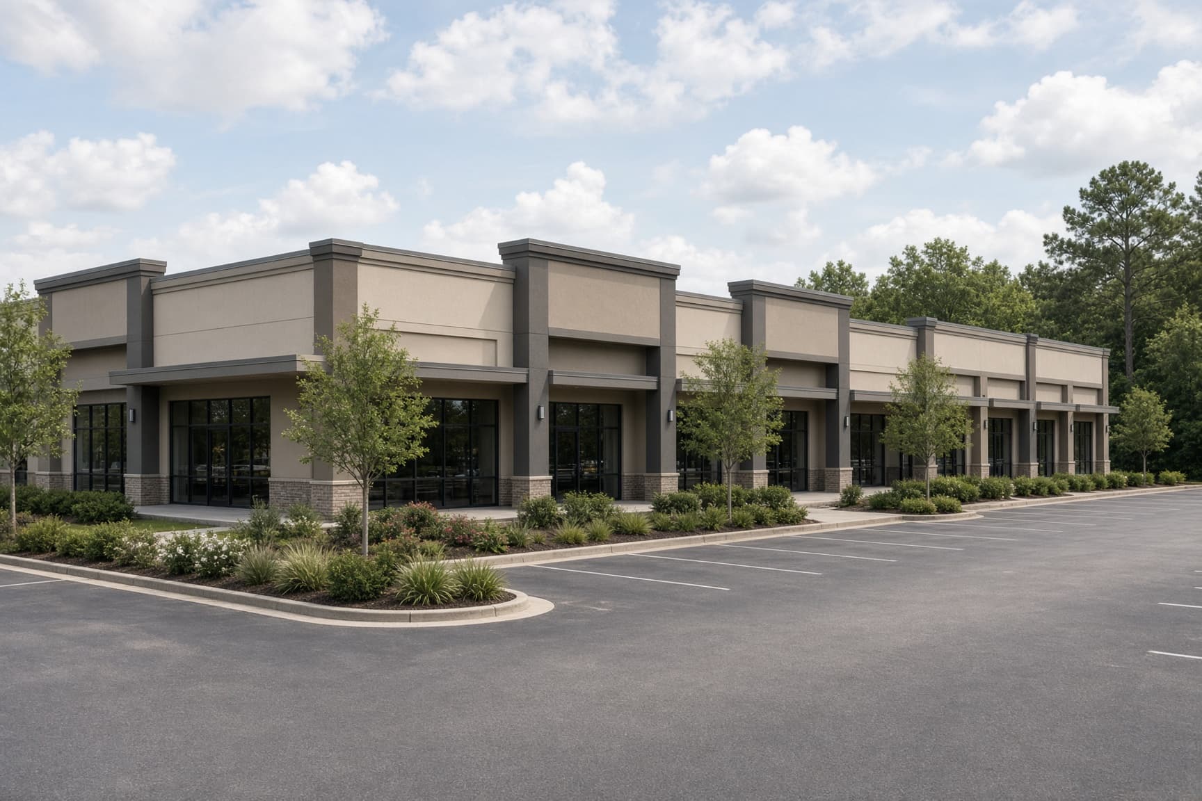 Illustrative commercial building used with a Deal Lab underwriting example.